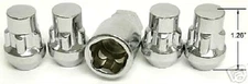 4 Pc CHEVROLET CHEVY S-10 BLAZER LOCKING LUG NUTS CUSTOM WHEEL LOCK # AP-20705