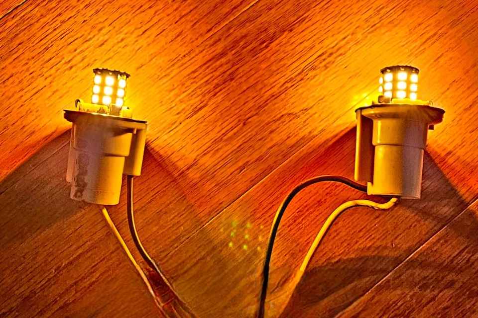 🔥Pair Amber LED Turn Bulbs for Yamaha V Star 1100 Classic/Custom 2005–2009 ⬆️Vi - Image 2 of 4