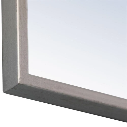 Elegant Decor Monet 60" x 18" Rectangle Metal Frame Mirror in Silver - Picture 11 of 14