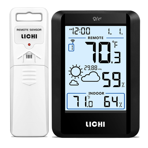 Indoor Outdoor Thermometer Wireless Weather Station inside outside Thermometers