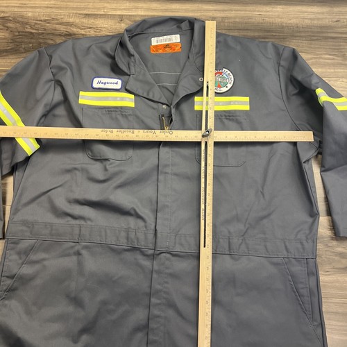 FR Coveralls Flame Resistant Clothes Reflective Safety Work Uniform - Picture 7 of 10