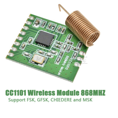 1-20PCS CC1101 Wireless Module Transmission w/ Antenna 868MHZ M115 FSK GFSK MSK
