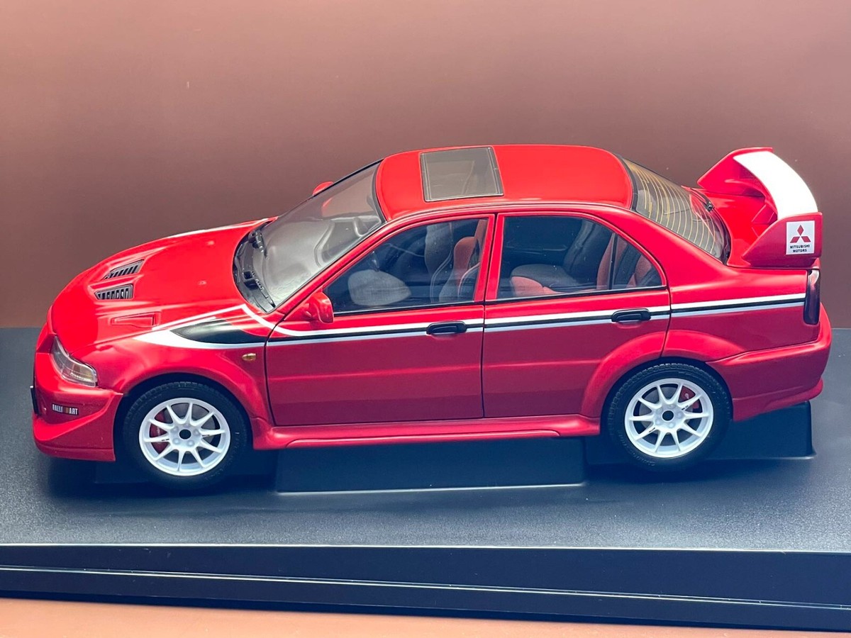 SUPER RARE* Autoart 1/18 Mitsubishi Lancer EVO VI EVO 6 SUPER RARE* Autoart 1/18 Mitsubishi Lancer EVO VI EVO 6