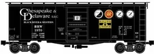 Ready Made Trains (RMT) 964991581 O Gauge Boxcar Chesapeake & Delaware - BR&W
