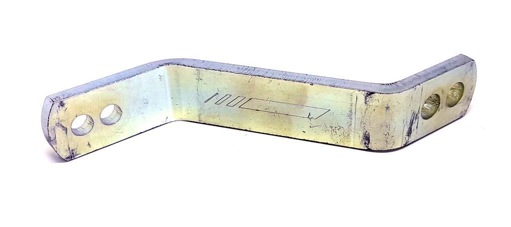 Go Kart Exhaust Bracket Angled Bar 155mm (10mm Bolt) Karting