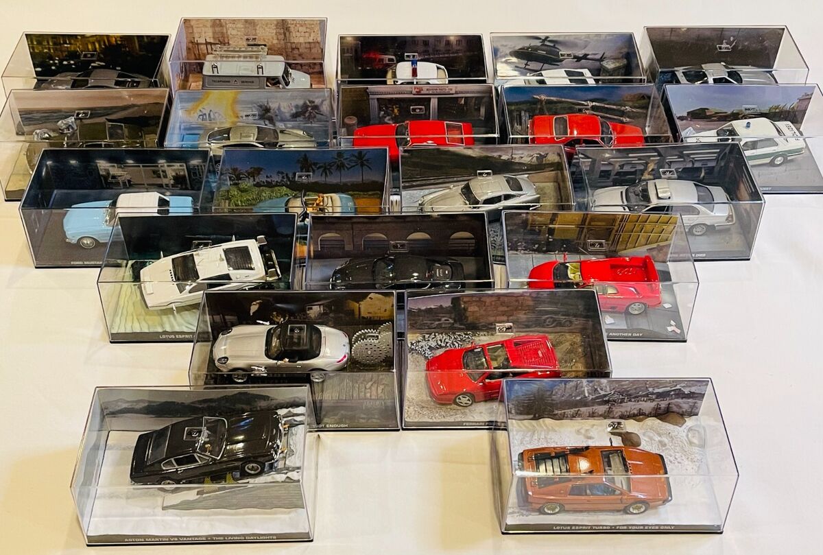 007 JAMES BOND Complete 1:43 BOXED CAR / VEHICLE MODEL Collection! 21 items! | eBay 007 JAMES BOND Complete 1:43 BOXED CAR / VEHICLE MODEL Collection! 21 items! | eBay