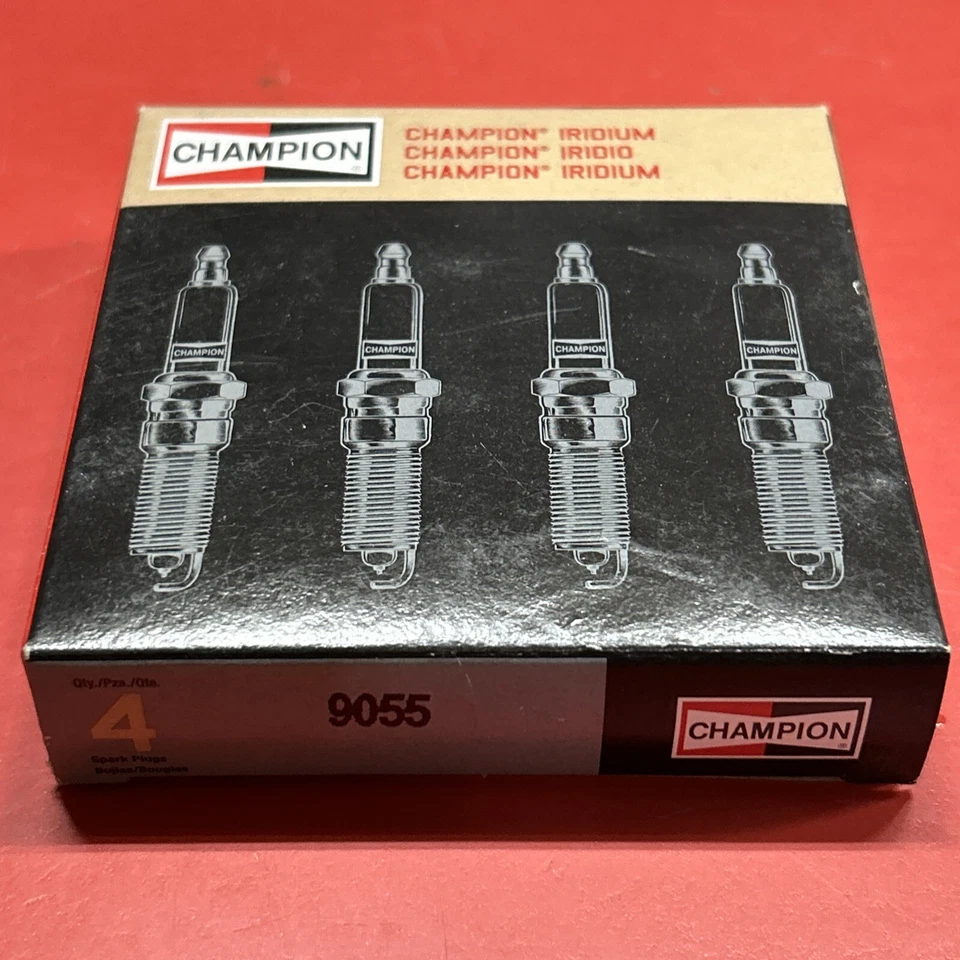 Champion (9055) REC12WMPB5 Iridio Bujía de Repuesto - Juego de 4 Foto 2 de 3