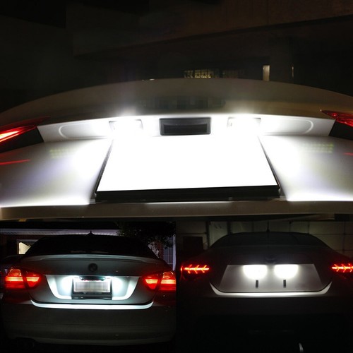 PLACCHETTE A LED LUCI TARGA 18 LED SPECIFICHE PER AUDI TT MK1 8N 6000K NO ERROR - Foto 5 di 8