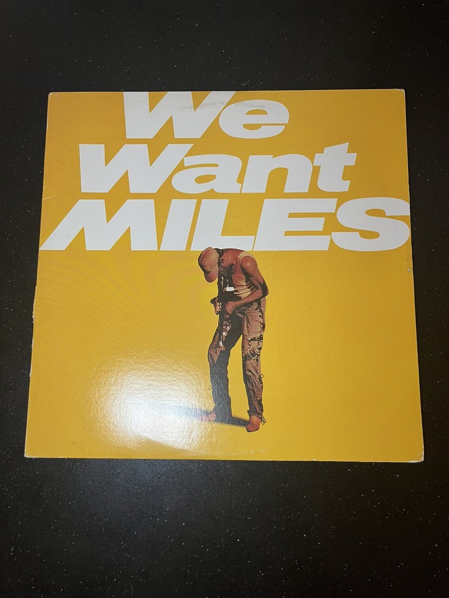 Miles Davis - We Want Miles Vinyl Lp Columbia BL38006 1982