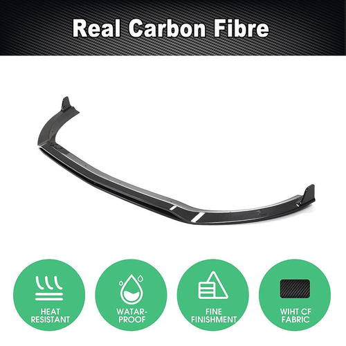 Fit for Benz W447 V220D V250 2020-2021 Dry Carbon Fiber Front Bumper Lip Spoiler - Picture 4 of 10