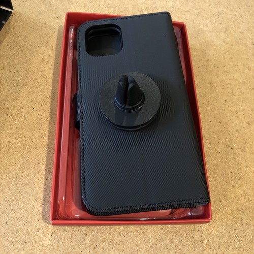 LBT Switch iPhone 11 Pro Max 3in1 Wallet Case Cover + Car Vent Magnetic Holder - Photo 5 sur 9