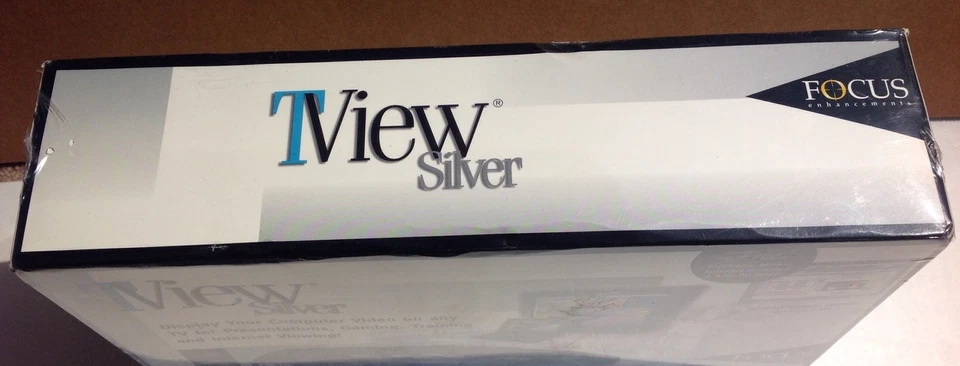 SEALED - Focus Enhancements TView Silver Display Computer Video On TV - NEW - Image 2 of 4