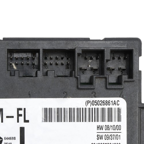 05026861AC Front Left Driver Door Module for Dodge Chrysler 2008-2016 S13 - Picture 5 of 10