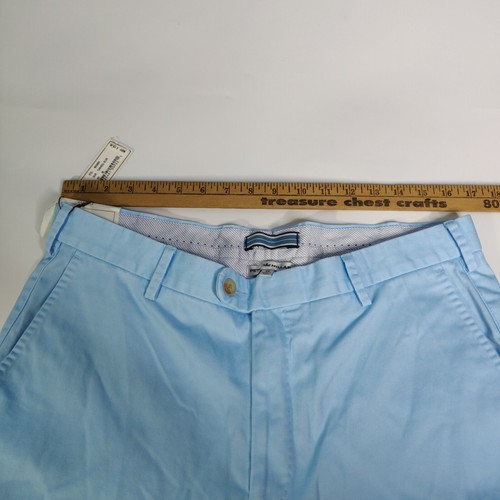 NWT Peter Millar Crown Sport Raleigh Pants Performance Trousers 35x33 Light Blue - Picture 5 of 15
