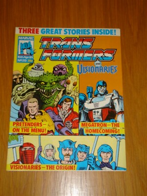 TRANSFORMERS BRITISH WEEKLY #213 MARVEL UK COMIC 1989