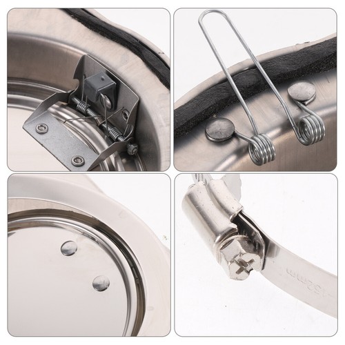 Valve Clamp Silent Check Valve Check Valve Air Compressor Exhaust Check Valve - Bild 4 von 12