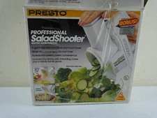 Vintage PRESTO Professional Salad Shooter Electric Slicer-Shredder Processor EUC