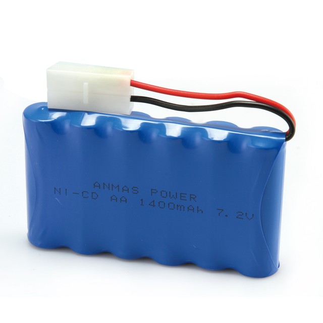 7.2V 1400mAh RC NiCd Tamiya Plug AA Toy Car Rechargeable Battery Pack