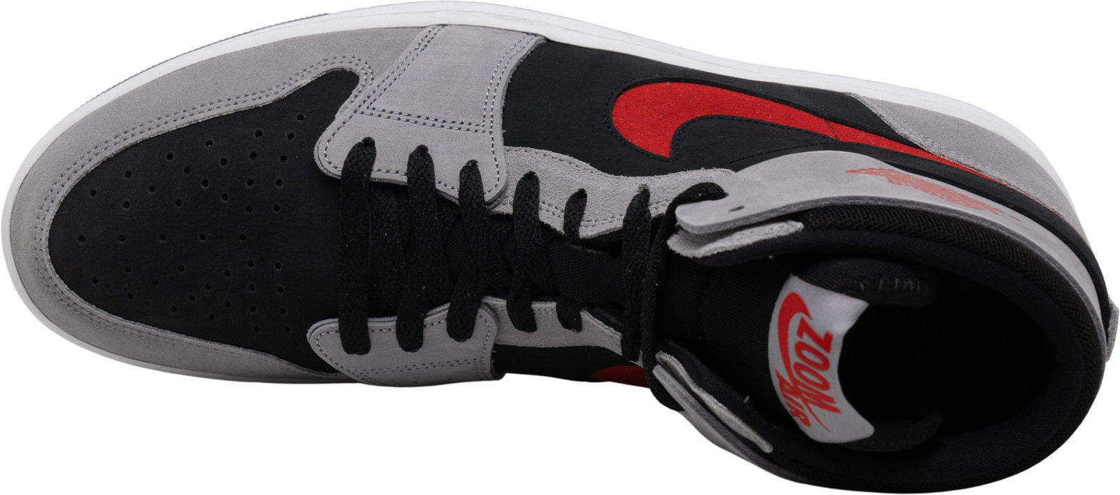 Jordan 1 Zoom Comfort 2 High Cement Fire Red for Sale