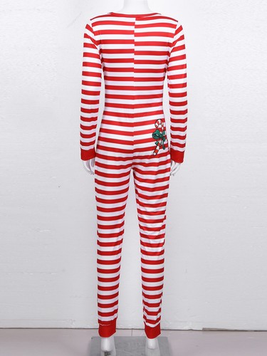 Striped Bodysuit Women Long Sleeve 