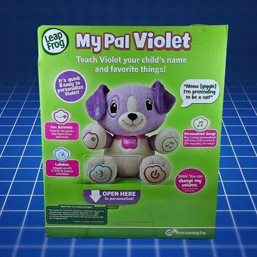LeapFrog My Pal Violet Interactive Plush Toy New in Box (Needs Batteries) - Picture 3 of 5