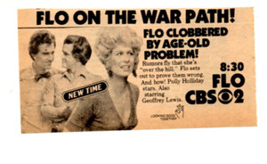 Alice & Flo tv shows: 60 separate pages clippings lot Linda Lavin-Polly Holliday