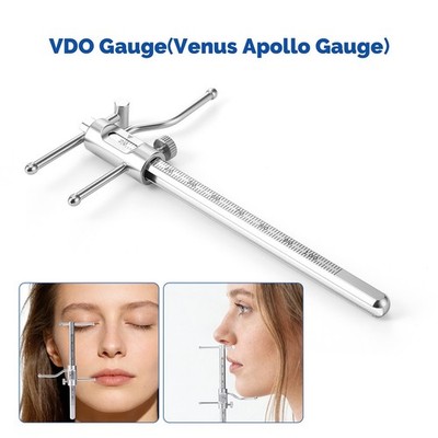 Dental VDO Gauge Ruler Implant Prosthodontics Venus Apollo Gauge Occlusion
