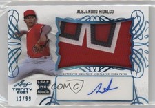 2021 Leaf Trinity Platinum 12/99 Alejandro Hidalgo #PA-AH1 Patch Auto 0za0