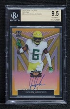 2020 Leaf Valiant Yellow 3/10 Juwan Johnson #BA-JJ4 BGS 9.5 GEM MINT Auto 0qr6
