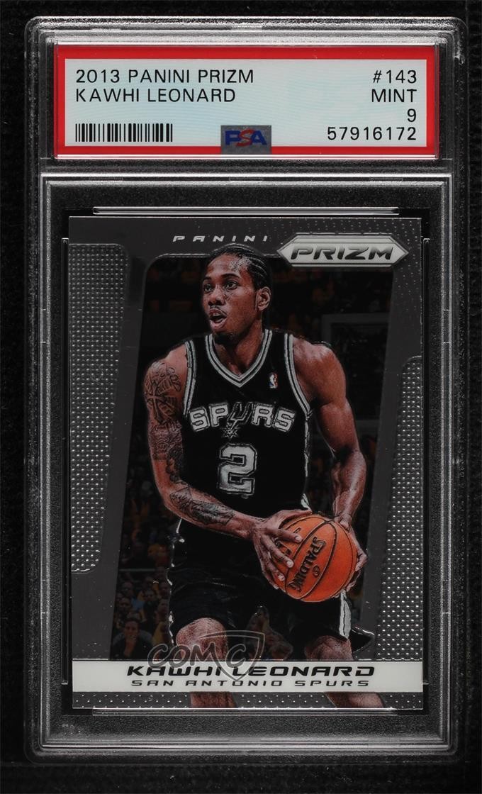 2013-14 Panini Prizm Kawhi Leonard #143 PSA 9 MINT l3t