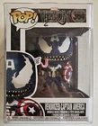 FUNKO POP MARVEL VENOM 364 VENOMIZED CAPTAIN AMERICA FIGURE with PROTECTOR