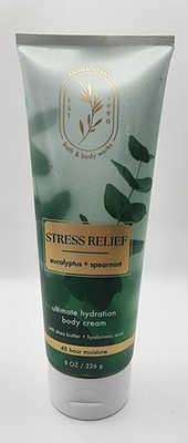 Bath & Body Works Aromatherapy EUCALYPTUS SPEARMINT Body Cream 8 oz 