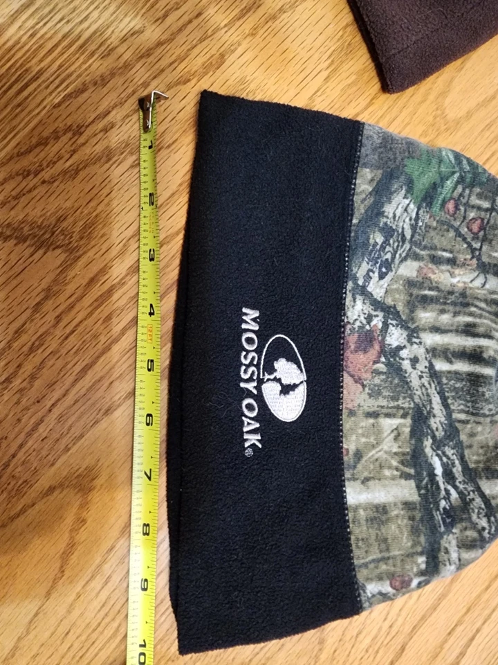 Mossy Oak Bass Pro Youth Medium Beanie Winter Hat Reversible Camouflage - Image 2 of 4