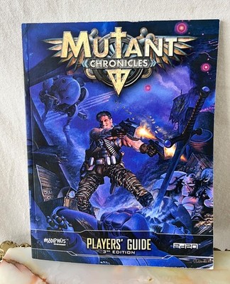 Modiphius Entertainment Mutant Chronicles RPG Players Guide 3rd Edition