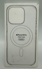 Apple Silicone MagSafe Case for Apple iPhone 16 Pro Clear