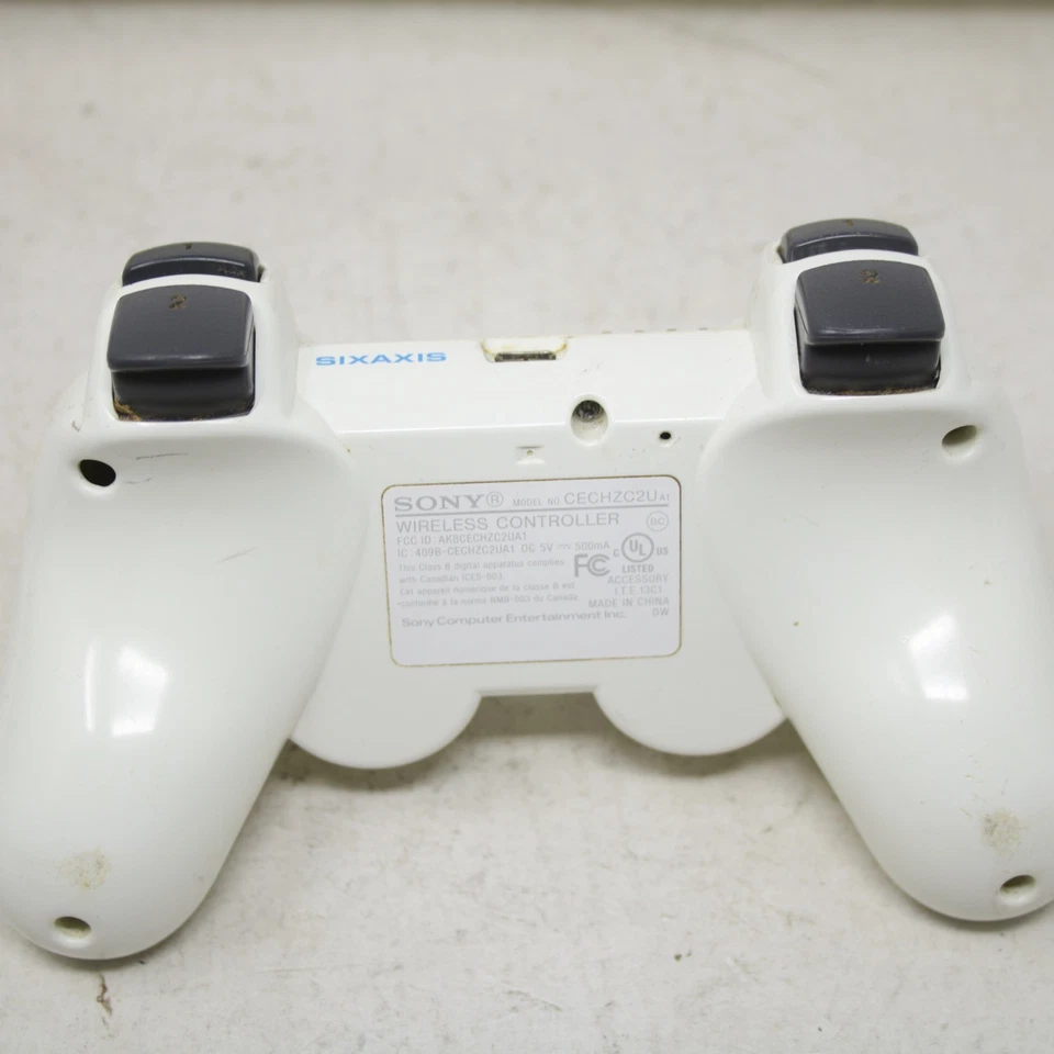 Sony PlayStation 3 Super Slim Limited Edition 500GB White Console PS3 System - Image 3 of 4