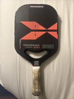 Arronax 16mm Thermoformed Carbon Fiber USA Approved XT700 Pickleball Paddle Used