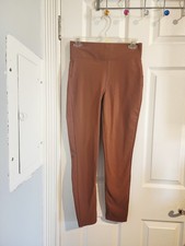 Fashion Nova / Faux Leather Pants /Brown Color /New Size Small