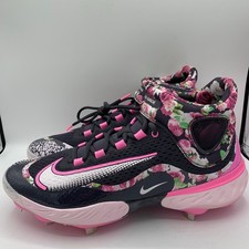 Nike Alpha Huarache Elite 4 Mid Metal Baseball Cleats Mens Size 13 Mother's Day