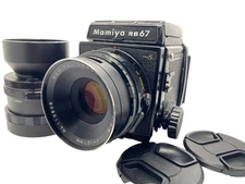 New bellows [EXC+5] Mamiya RB67 Pro S 6x7 Camera +  127mm 180mm 2Lens + 120 Back