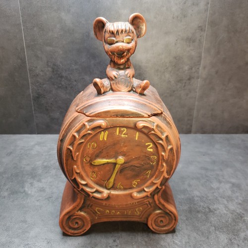 Vintage 1960 Time For Cookies McCoy Cookie Jar