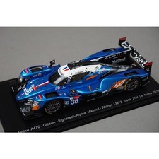 Spark Alpine A470 Gibson Team Signatech-alpine Matmut N 36 Winner Lmp2 Class 24h Le Mans 2018 Nicolas Lapierre Andre Negrao Pierre Thiriet 1:43 S7021