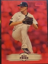2025 Topps Stadium Club Max Fried #121 New York Yankees Baseball Card