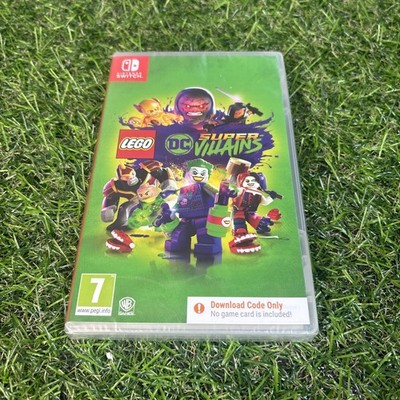 LEGO DC Super-Villains Super Villains Nintendo Switch Neu & Sealed Code in OVP