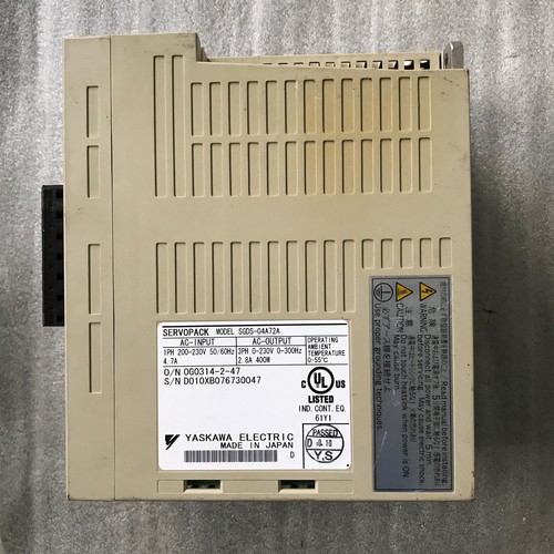 one used Yaskawa SGDS-04A72A Servo Driver Fast Ship #YP1 - Picture 3 of 3