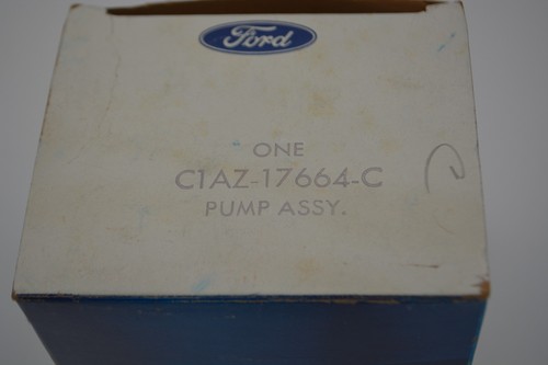 C1AZ-17664-C NOS  MUSTANG 1965 1SPD,2SPD; 1966 1 SPD, WINDSHIELD WASH PUMP, NEW - Picture 5 of 5