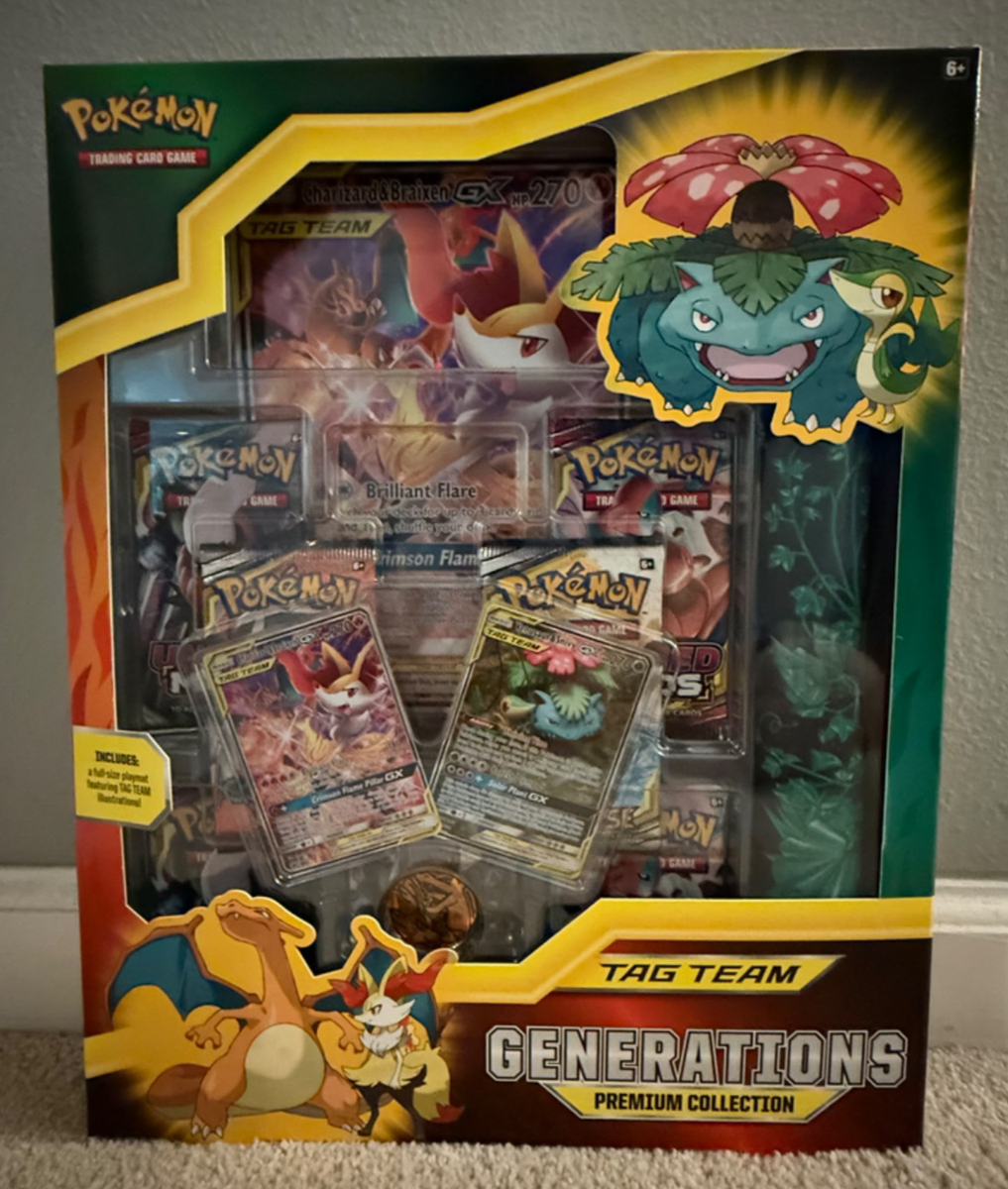 BEST GENERATIONS 限定BOX 3CD＋4CD Pokémon TCG: TAG TEAM Generations Premium Collection Box