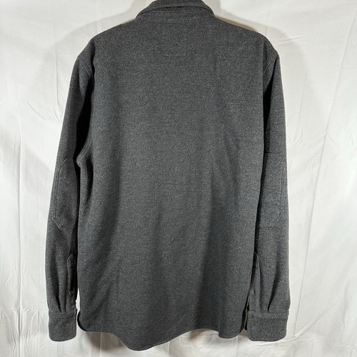 Coalatree Shirt Jacket Mens *XL Wool Gray Button Down Shacket Chamois - Picture 2 of 9