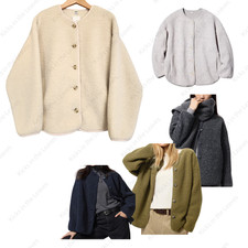 UNIQLO Boa Sherpa Fleece Relaxed Cardigan 5 colors Women's XS-3XL 479616 NWT