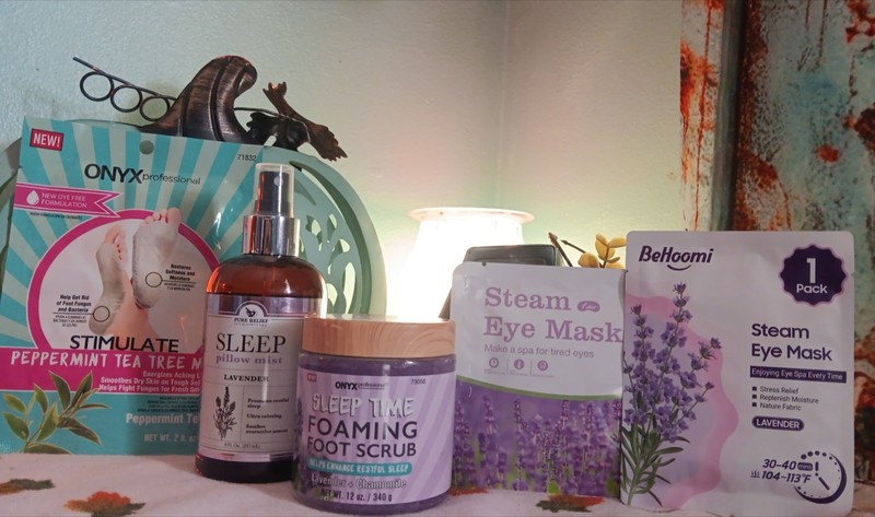 NEW Luxurious Lavender Spa Set 5 Pcs FREE SHIPPING 